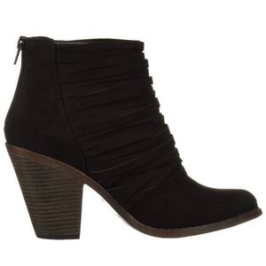 Fergalicious by Fergie black ankle boots